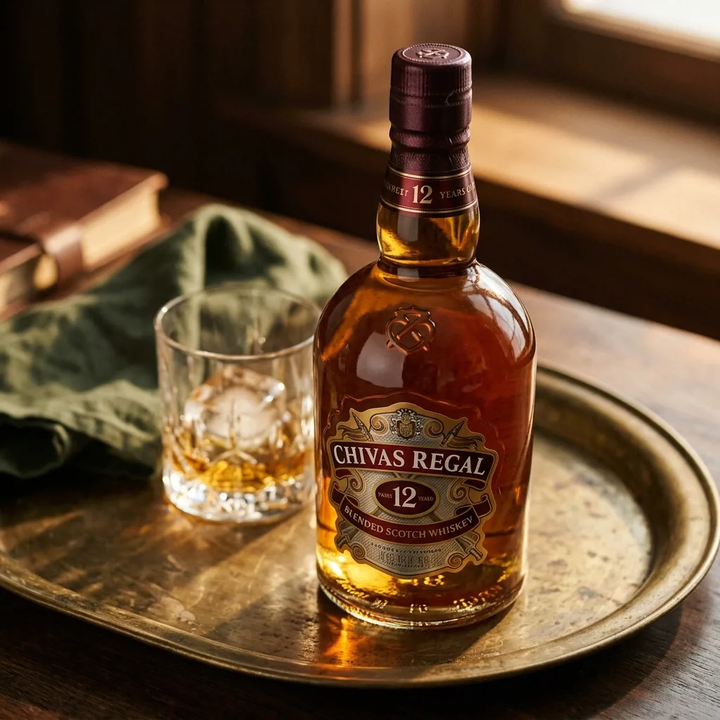 Виски Chivas Regal 12 лет выдержки в фирменной упаковке