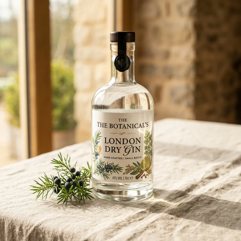 Бутылка классического London Dry Gin