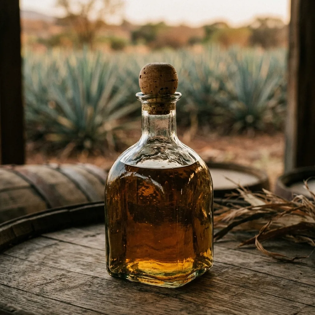 Бутылка текилы Patrón с характерной пробкой