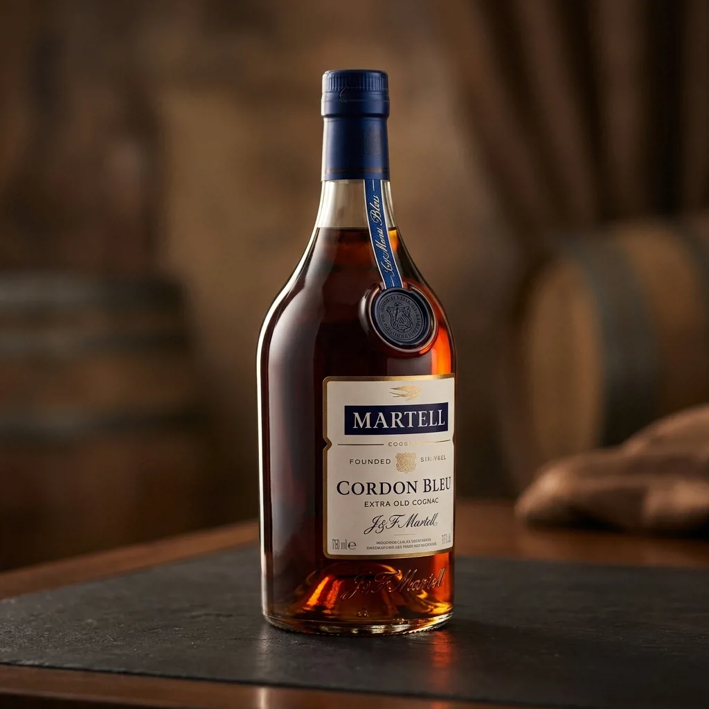 Бутылка коньяка Martell Cordon Bleu